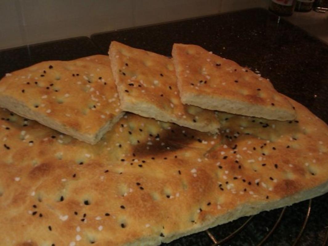 Dinkel-Focaccia - Rezept mit Bild - kochbar.de