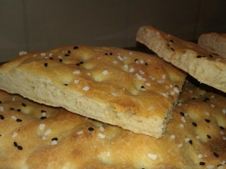 Dinkel-Focaccia - Rezept mit Bild - kochbar.de