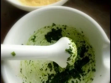 Petersilien-Nocken,  panierte Hexen und Pilz-Rahmsoße mit Kirschtomaten - Rezept - Bild Nr. 3