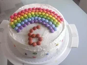 Regenbogentorte - Rezept