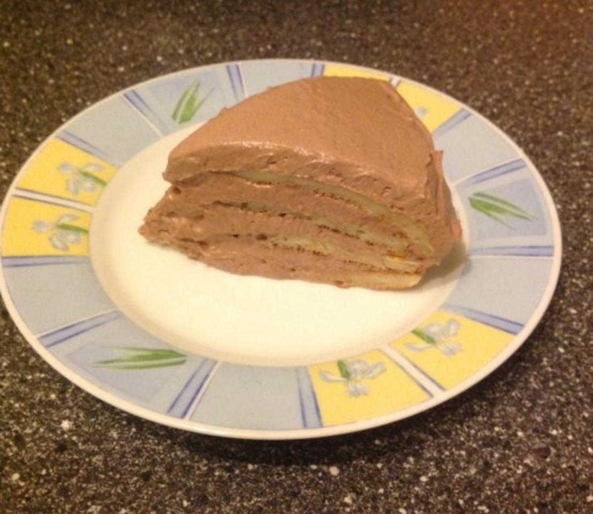 Pancake - Schoko - Torte - Rezept