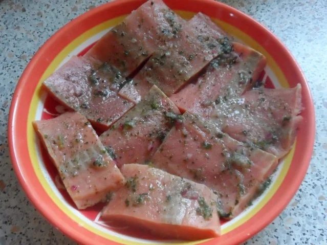 Überbackene Tomaten-Wildlachsfilets unter einer Parmesankruste - Rezept - Bild Nr. 2