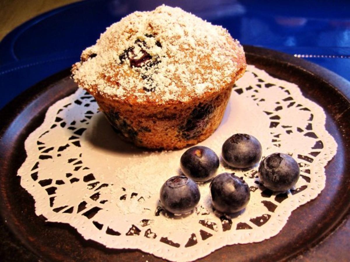 Heidelbeer-Muffins - Rezept mit Bild - kochbar.de