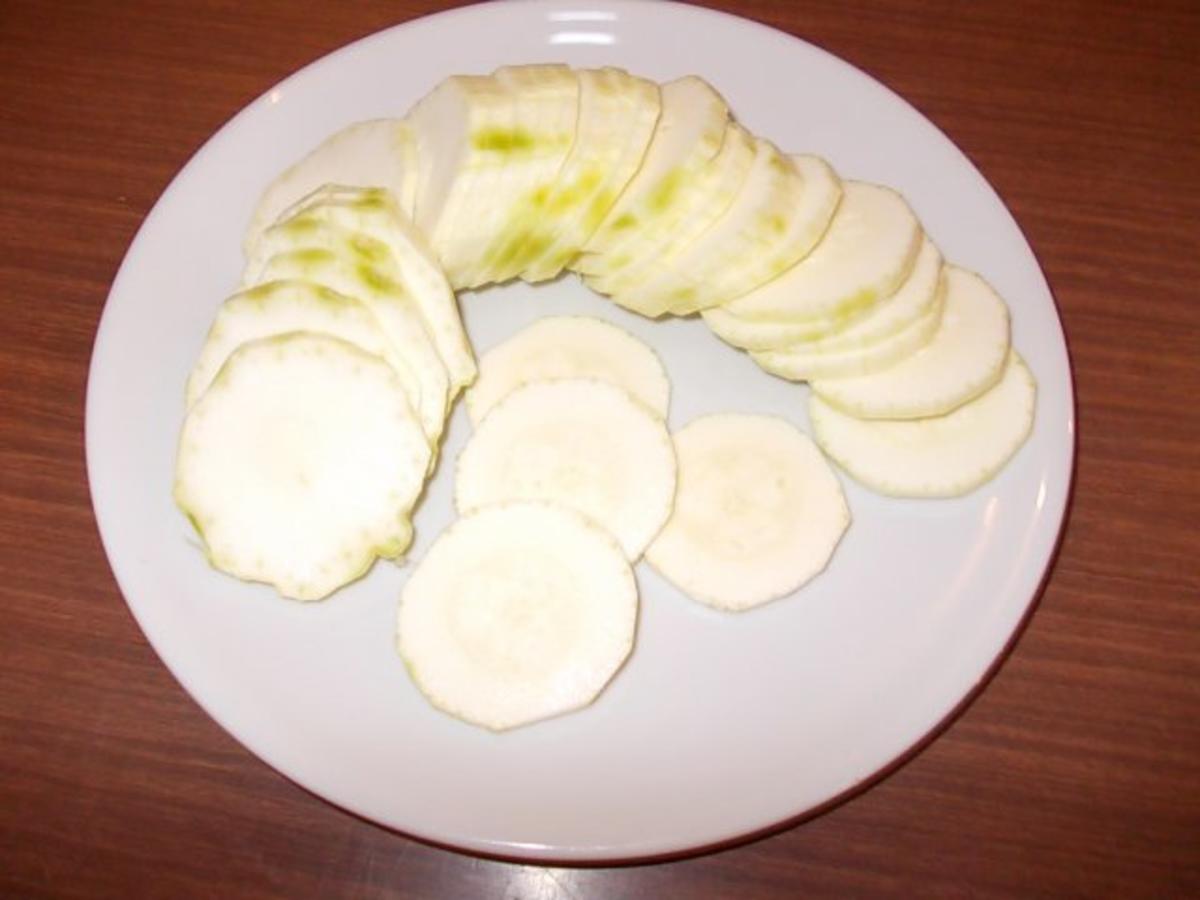 Essig Kartoffeln mit Zucchini - Rezept - Bild Nr. 2