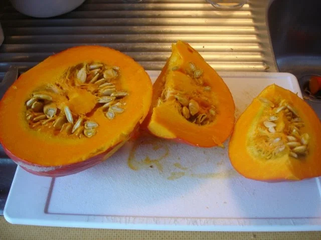 Kürbissuppe mit Nordseekrabben - Rezept - Bild Nr. 4