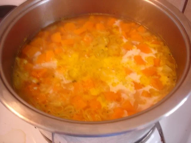 Kürbissuppe mit Nordseekrabben - Rezept - Bild Nr. 11