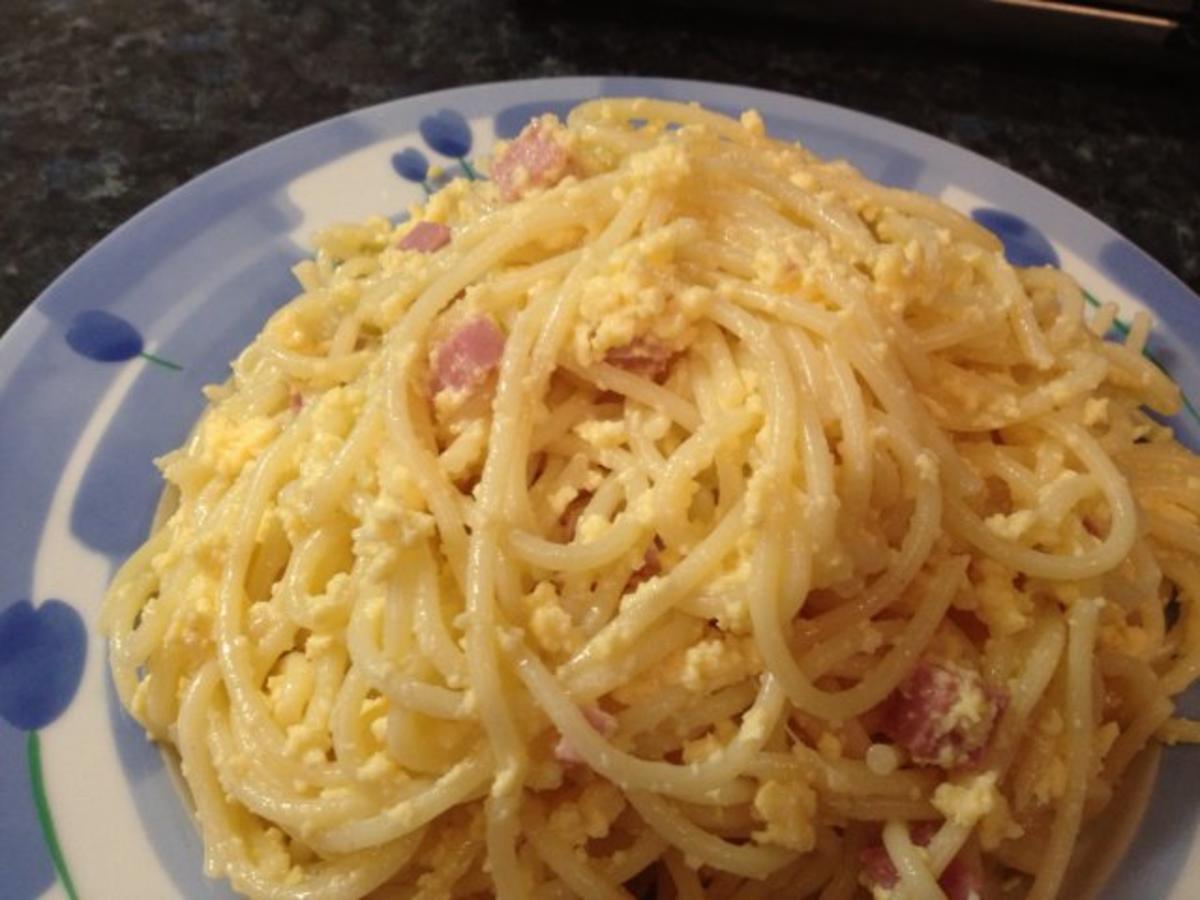 Spaghetti Carbonara à la Mama - Rezept - Bild Nr. 2