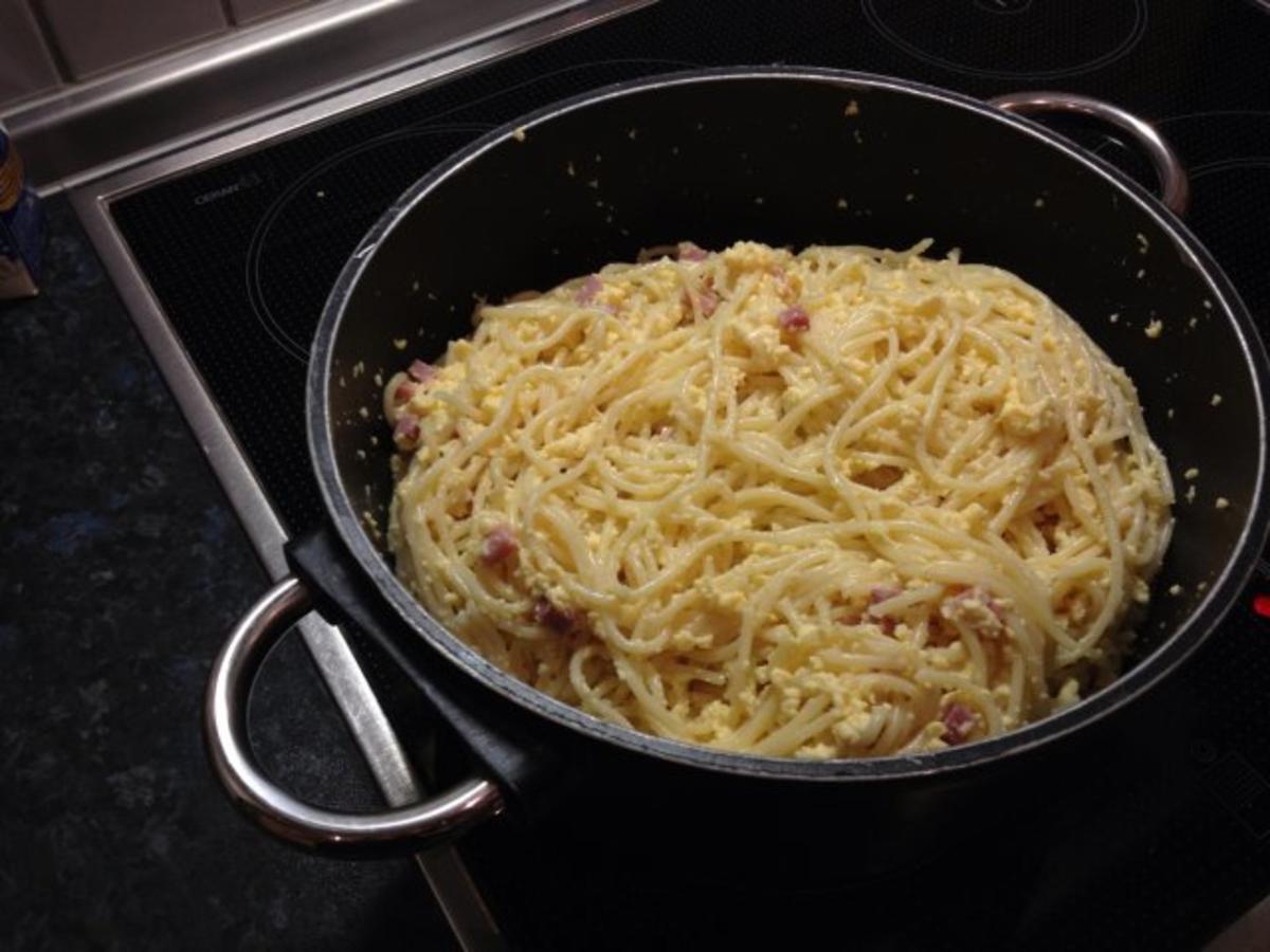 Spaghetti Carbonara à la Mama - Rezept - Bild Nr. 3