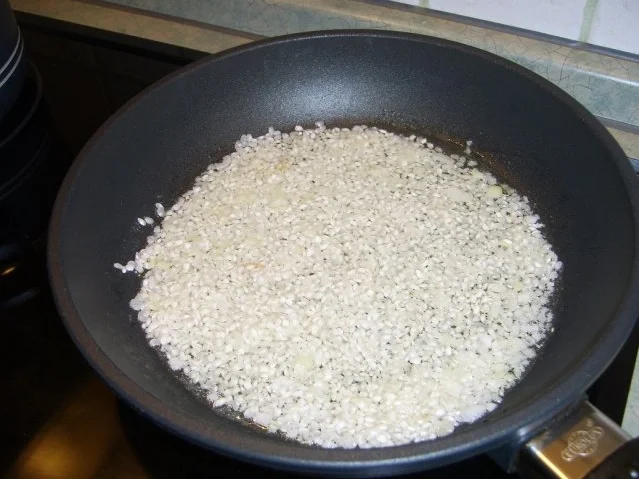 Cordonbleu mit Tomatenrisotto und Champignongemüse. - Rezept - Bild Nr. 8