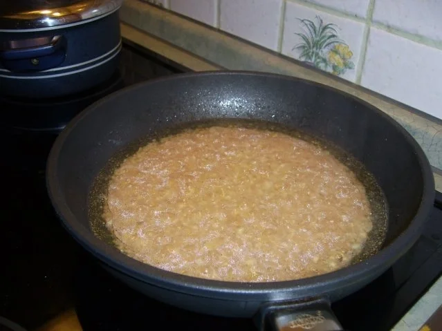 Cordonbleu mit Tomatenrisotto und Champignongemüse. - Rezept - Bild Nr. 9