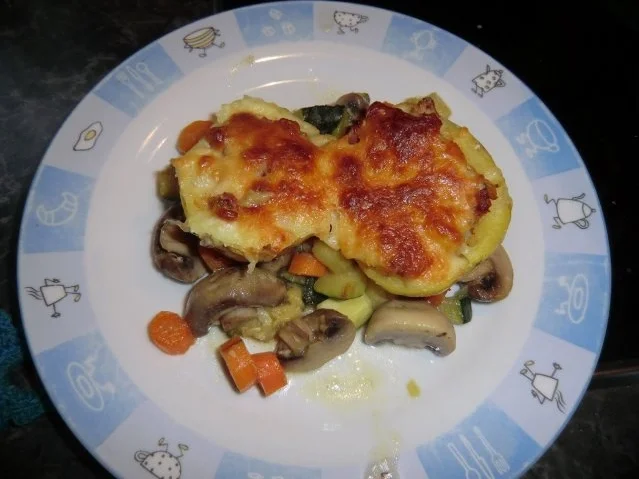 Rezept: Gefüllte Kartoffeln Gefüllte Kartoffeln - Rezept