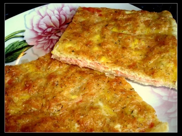 Pikanter Räucherlachs-Kuchen - Rezept