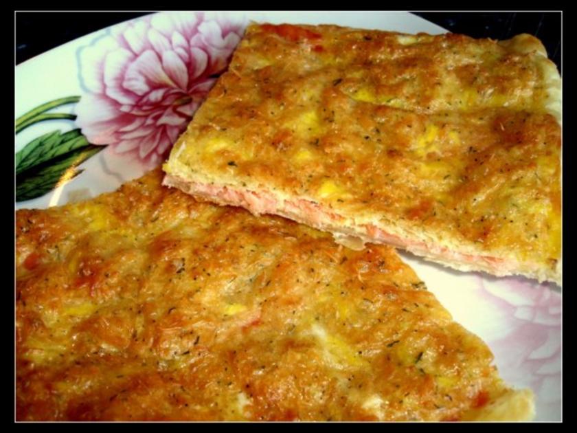 Pikanter Räucherlachs Kuchen - schnell & einfach - von Sri_Devi Pikanter Räucherlachs Kuchen - schnell & einfach - von Sri_Devi