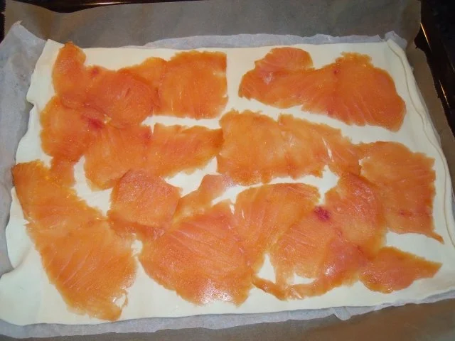 Pikanter Räucherlachs-Kuchen - Rezept - Bild Nr. 2