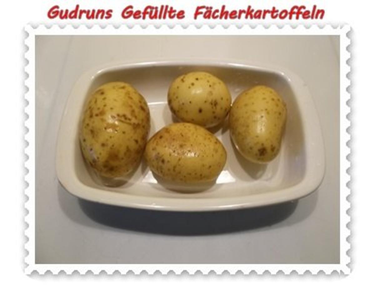 Kartoffeln: Gefüllte Fächerkartoffeln - Rezept - Bild Nr. 2