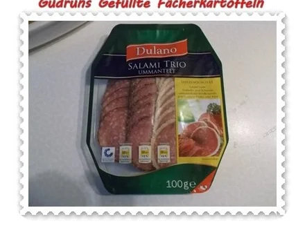 Rezept: Kartoffeln: Gefüllte Fächerkartoffeln Bild Nr. 3 Kartoffeln: Gefüllte Fächerkartoffeln - Rezept - Bild Nr. 3