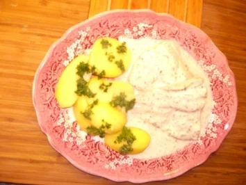 Fischfilet in Kräuter Sahnesoße - Rezept