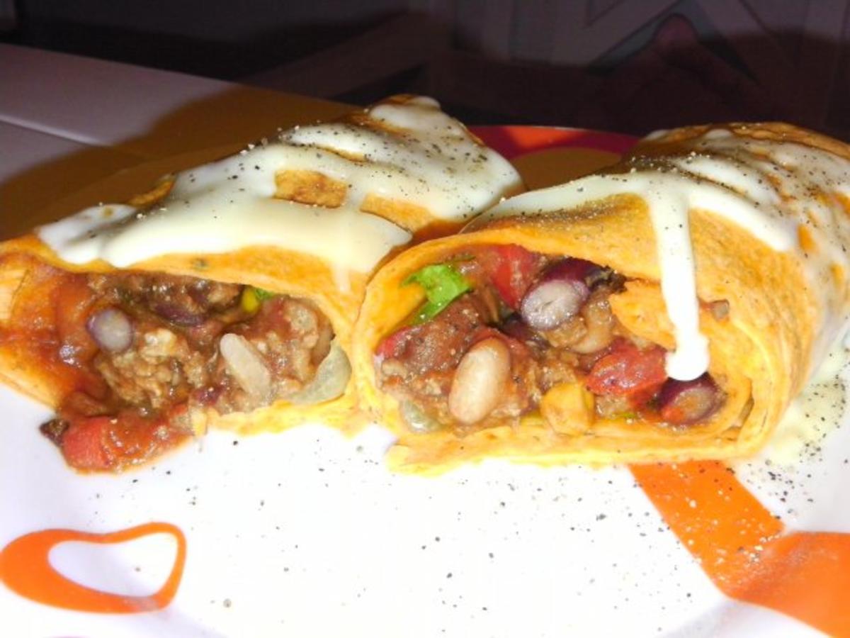 Burrito auf Enchilada Art - Rezept - Bild Nr. 11