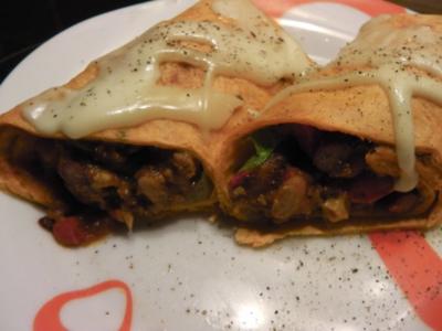 Rezept: Burrito auf Enchilada Art Burrito auf Enchilada Art - Rezept