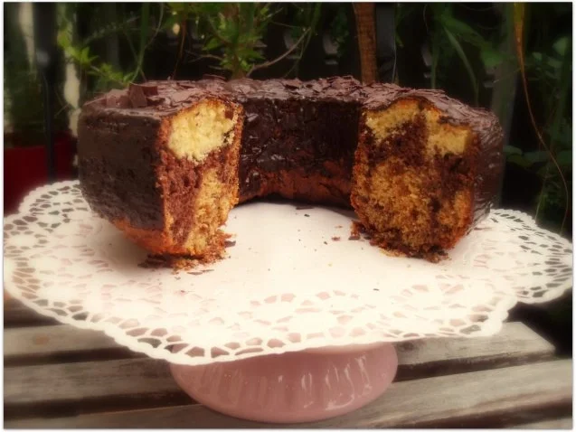 Rezept: Amaretto-Marmorkuchen Bild Nr. 2 Amaretto-Marmorkuchen - Rezept - Bild Nr. 2