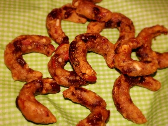 Plätzchen: Feigen-Marzipan-Kipferl - Rezept