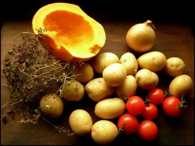 Rezept: Scharfes Kartoffel-Kürbis-Ragout Bild Nr. 2 Scharfes Kartoffel-Kürbis-Ragout - Rezept - Bild Nr. 2