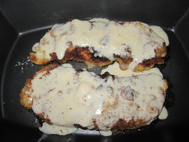 Rezept: Kochkäseschnitzel nach Kurpfälzer Art Bild Nr. 6 Kochkäseschnitzel nach Kurpfälzer Art - Rezept - Bild Nr. 6