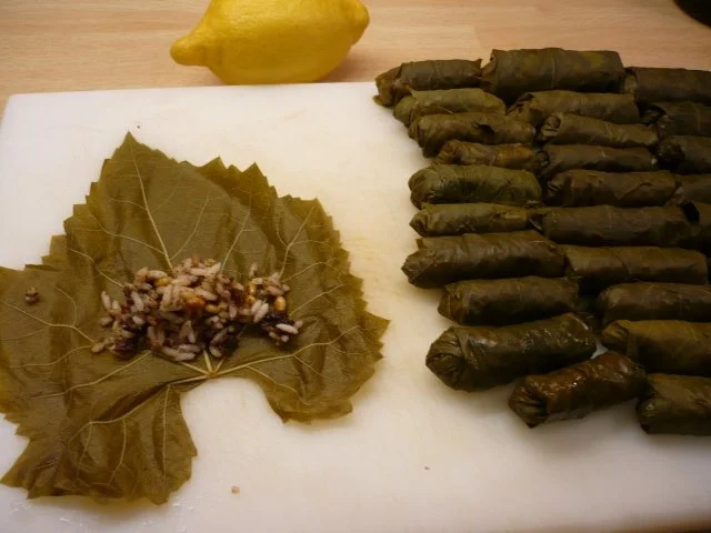 Rezept: Weinblätter würzig gefüllt Bild Nr. 8 Weinblätter würzig gefüllt - Rezept - Bild Nr. 8