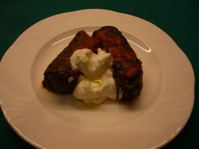 Rezept: Weinblätter würzig gefüllt Weinblätter würzig gefüllt - Rezept