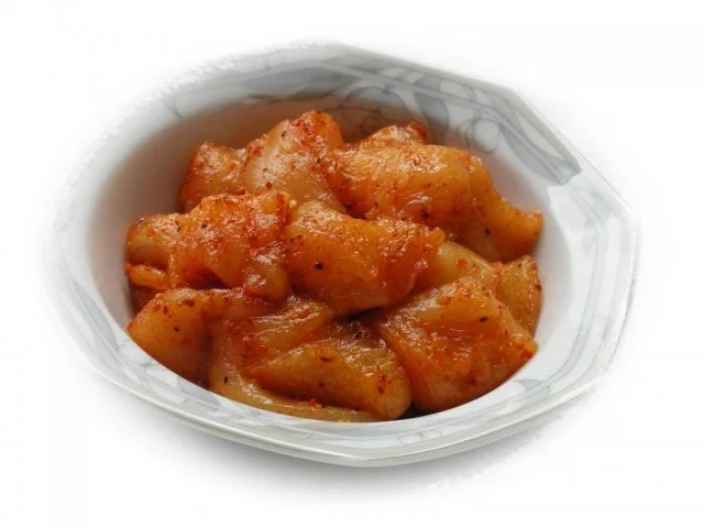 Herbstlicher Kürbissalat mit Obst und Hühnerfleisch - Rezept - Bild Nr. 12