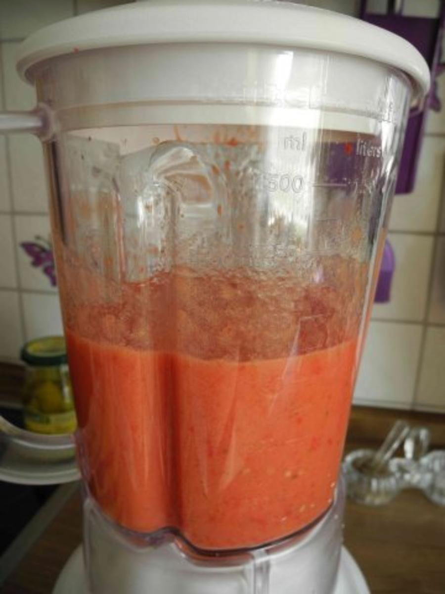 Vegan : Tomaten - Möhrensoßen mit Soja - Leberkäse - Rezept - Bild Nr. 9