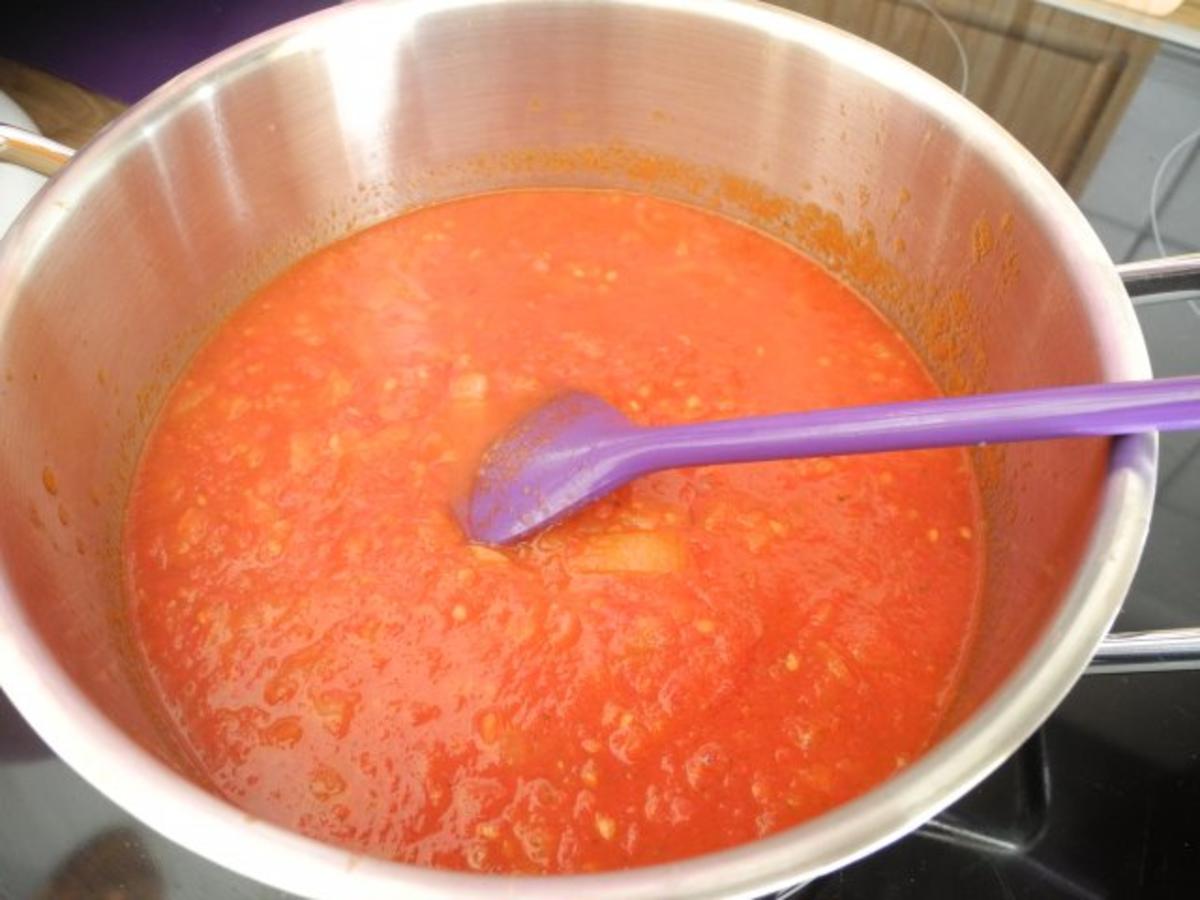 Vegan : Tomaten - Möhrensoßen mit Soja - Leberkäse - Rezept - Bild Nr. 13
