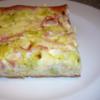 Porreeblechkuchen mit Quark-Öl-Teig - Rezept