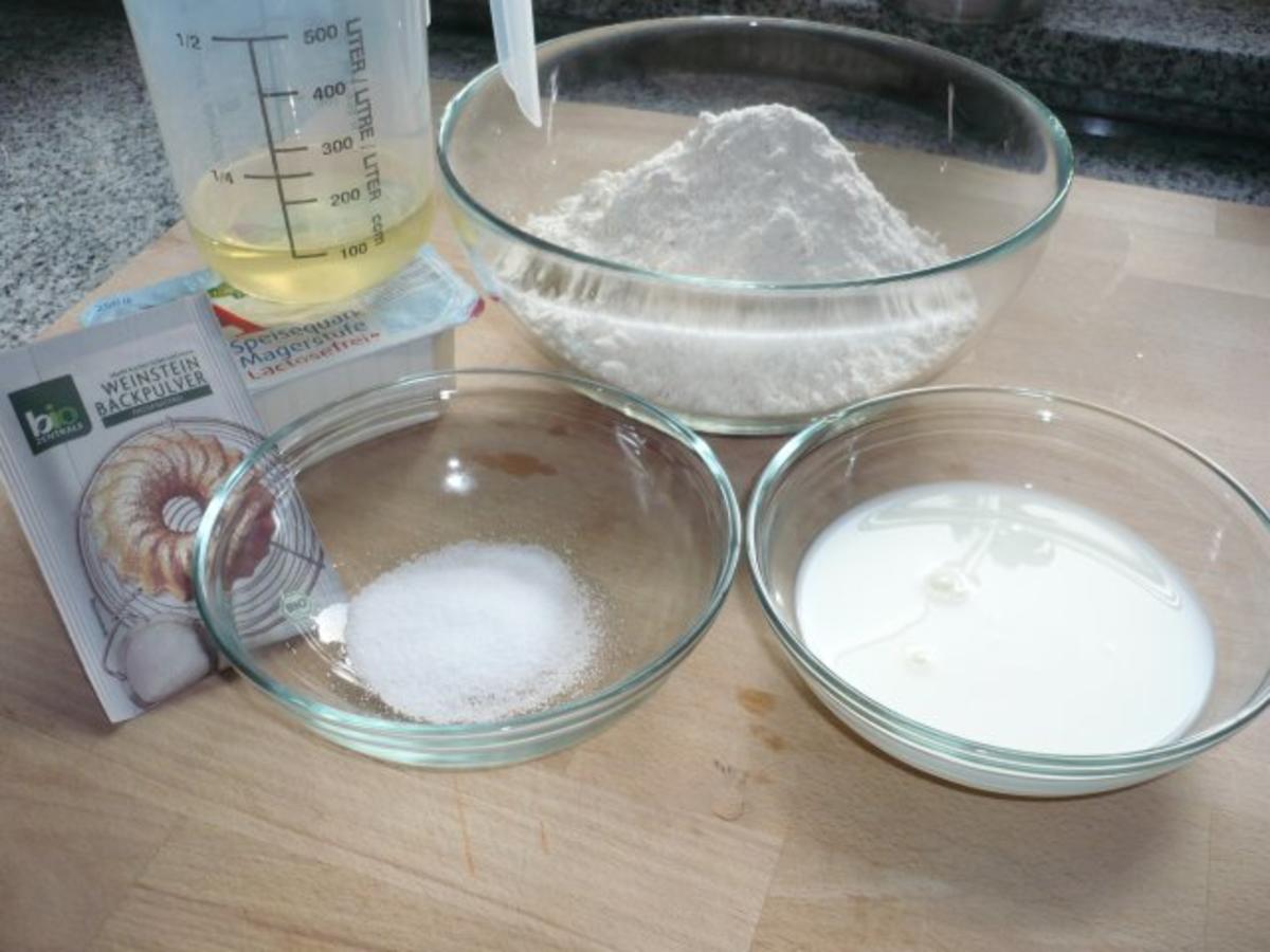 Porreeblechkuchen mit Quark-Öl-Teig - Rezept - Bild Nr. 2