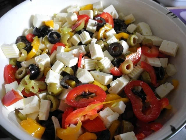 Rezept: Salat : Hirtensalat Bild Nr. 3 Salat : Hirtensalat - Rezept - Bild Nr. 3