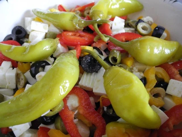 Rezept: Salat : Hirtensalat Bild Nr. 4 Salat : Hirtensalat - Rezept - Bild Nr. 4