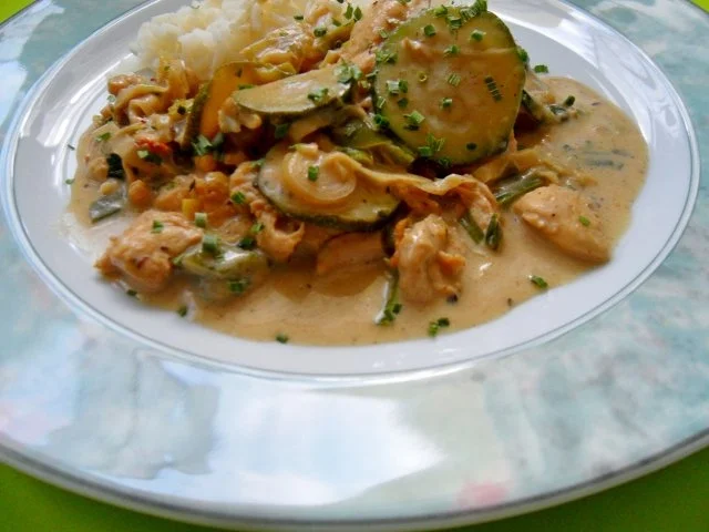 Rezept: Thai-Green-Curry mit Vanille Thai-Green-Curry mit Vanille - Rezept