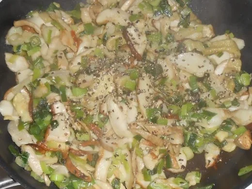 Steinpilze mit Bavettetürmchen - Rezept - Bild Nr. 5