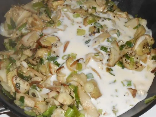 Steinpilze mit Bavettetürmchen - Rezept - Bild Nr. 6