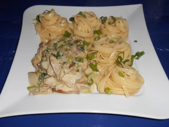 Steinpilze mit Bavettetürmchen - Rezept - Bild Nr. 9