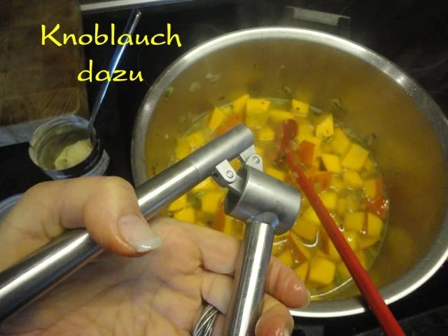 Kürbis Curry mit Creme Sauce - Rezept - Bild Nr. 8