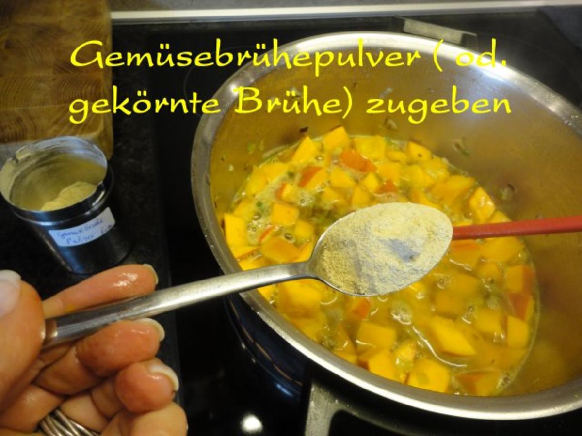 Kürbis Curry mit Creme Sauce - Rezept - Bild Nr. 9