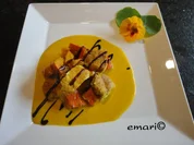 Rezept: Kรผrbis Curry mit Creme Sauce Kรผrbis Curry mit Creme Sauce - Rezept