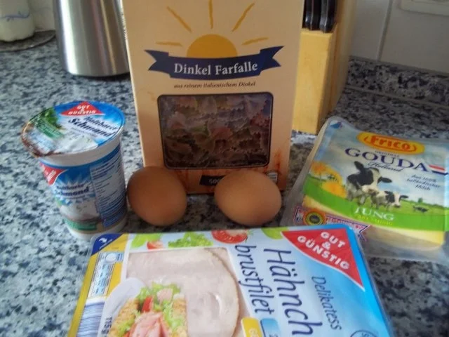 Rezept: Nudelauflauf mit Schinken Bild Nr. 2 Nudelauflauf mit Schinken - Rezept - Bild Nr. 2