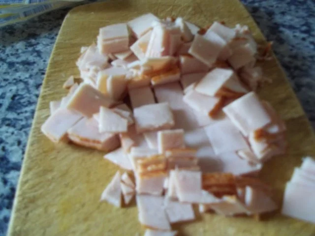 Rezept: Nudelauflauf mit Schinken Bild Nr. 3 Nudelauflauf mit Schinken - Rezept - Bild Nr. 3