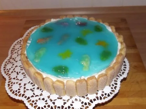 Schwimmbad Torte nach Eny van de Meiklokjes - Rezept