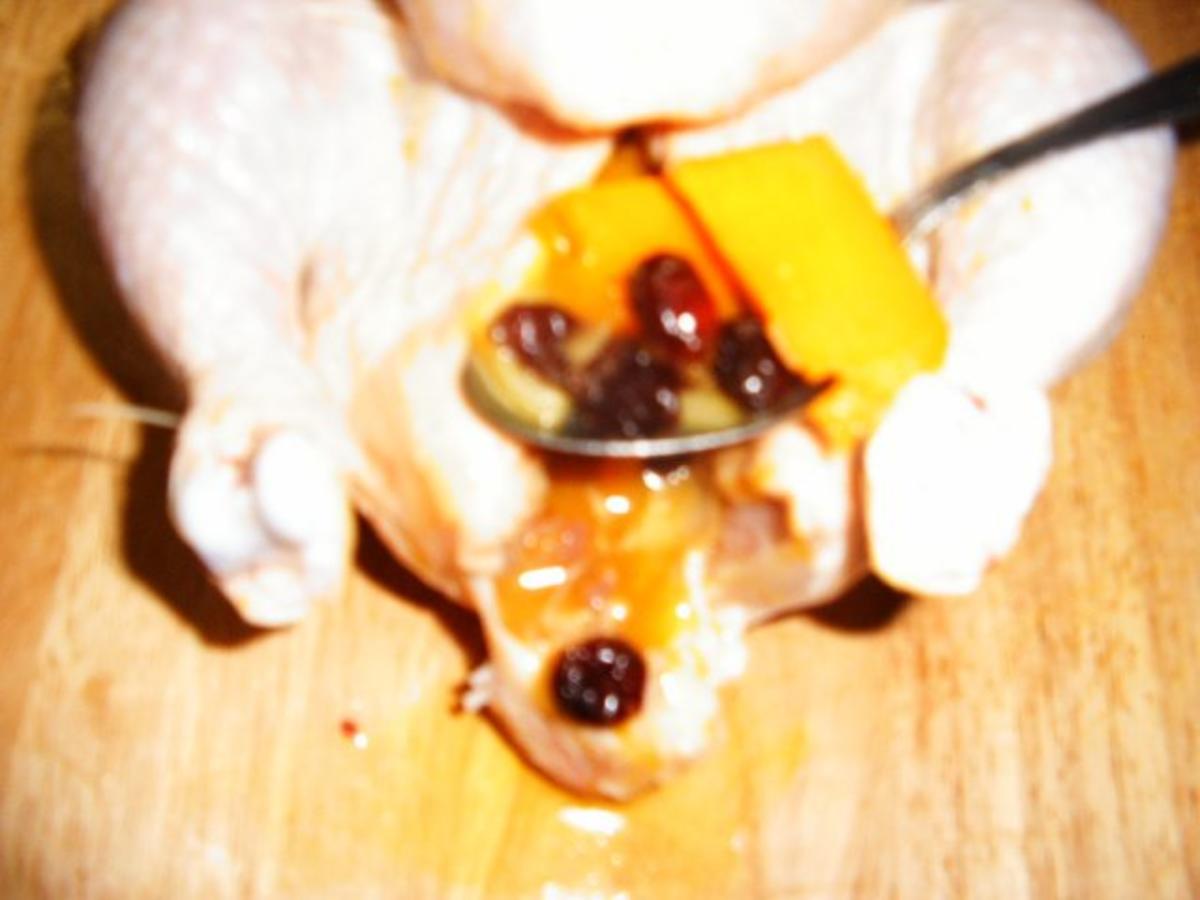 Hähnchen mit Kürbisfüllung - Rezept - Bild Nr. 8