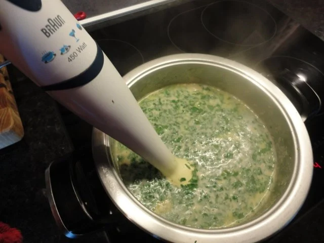 Schaumiges Petersil-Kartoffel Süppchen - Rezept - Bild Nr. 8