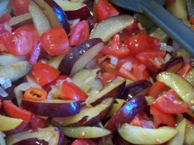 Rezept: Zwetschgen-Tomaten-Chutney Bild Nr. 6 Zwetschgen-Tomaten-Chutney - Rezept - Bild Nr. 6