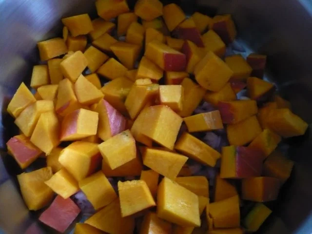 Rezept: Kürbisgemüse Bild Nr. 3 Kürbisgemüse - Rezept - Bild Nr. 3